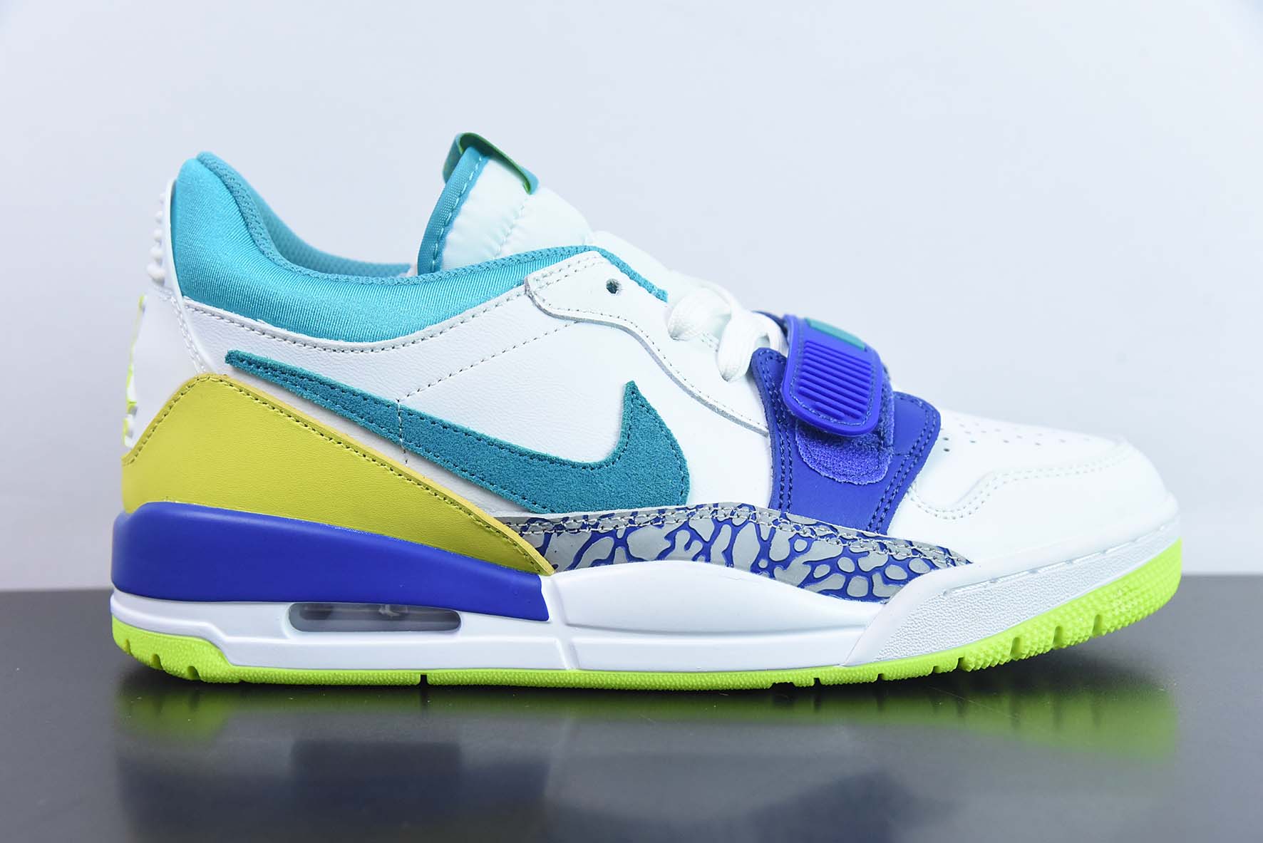 Air Jordan Legacy312Low AJ312白绿兰 低帮男子篮球鞋货号:CD7069-10