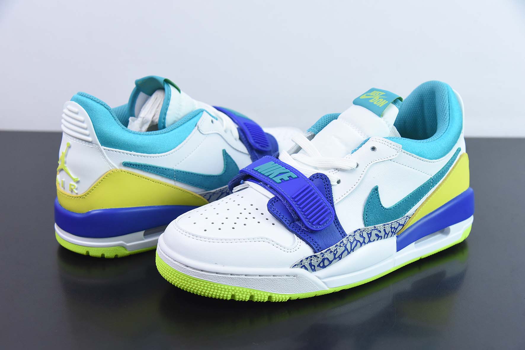 Air Jordan Legacy312Low AJ312白绿兰 低帮男子篮球鞋货号:CD7069-10
