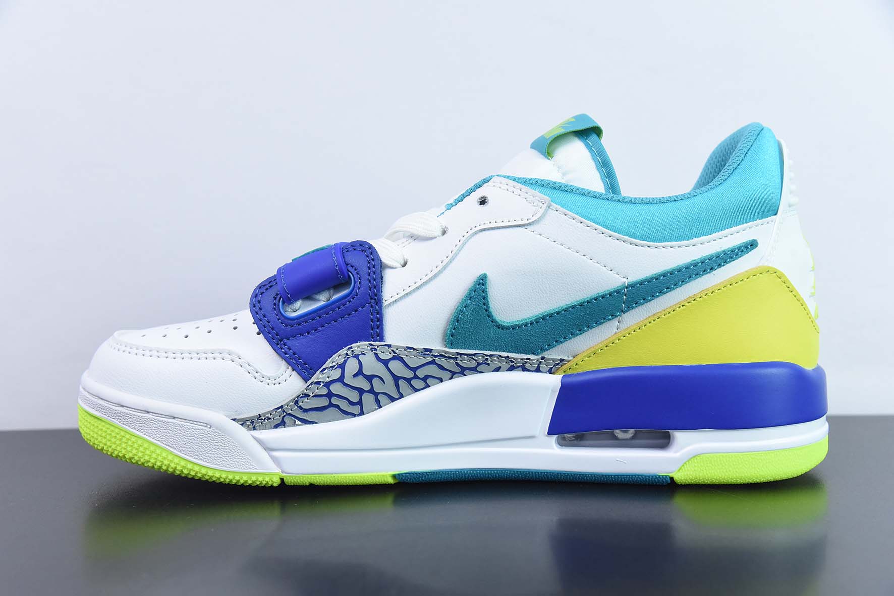 Air Jordan Legacy312Low AJ312白绿兰 低帮男子篮球鞋货号:CD7069-10