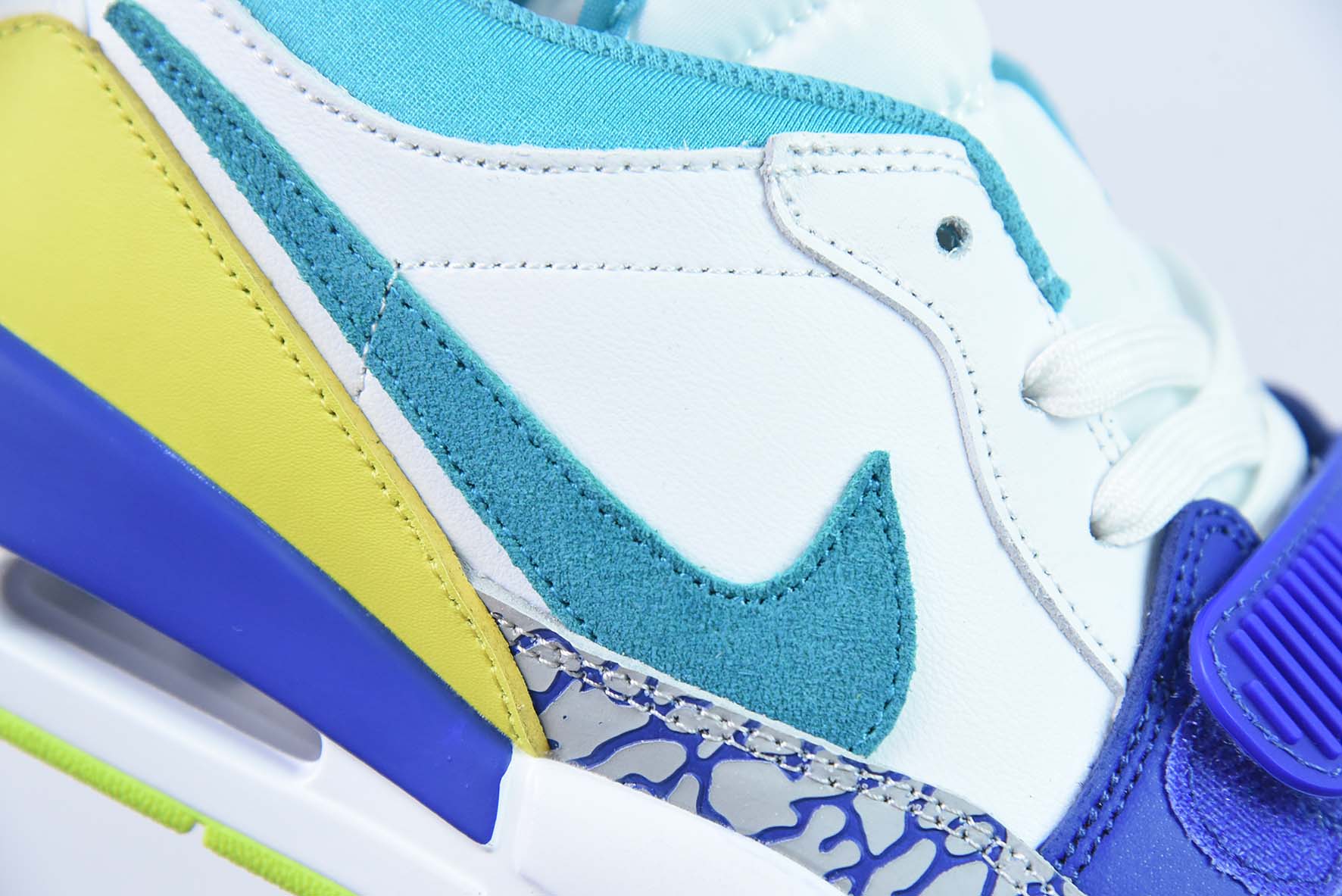 Air Jordan Legacy312Low AJ312白绿兰 低帮男子篮球鞋货号:CD7069-10