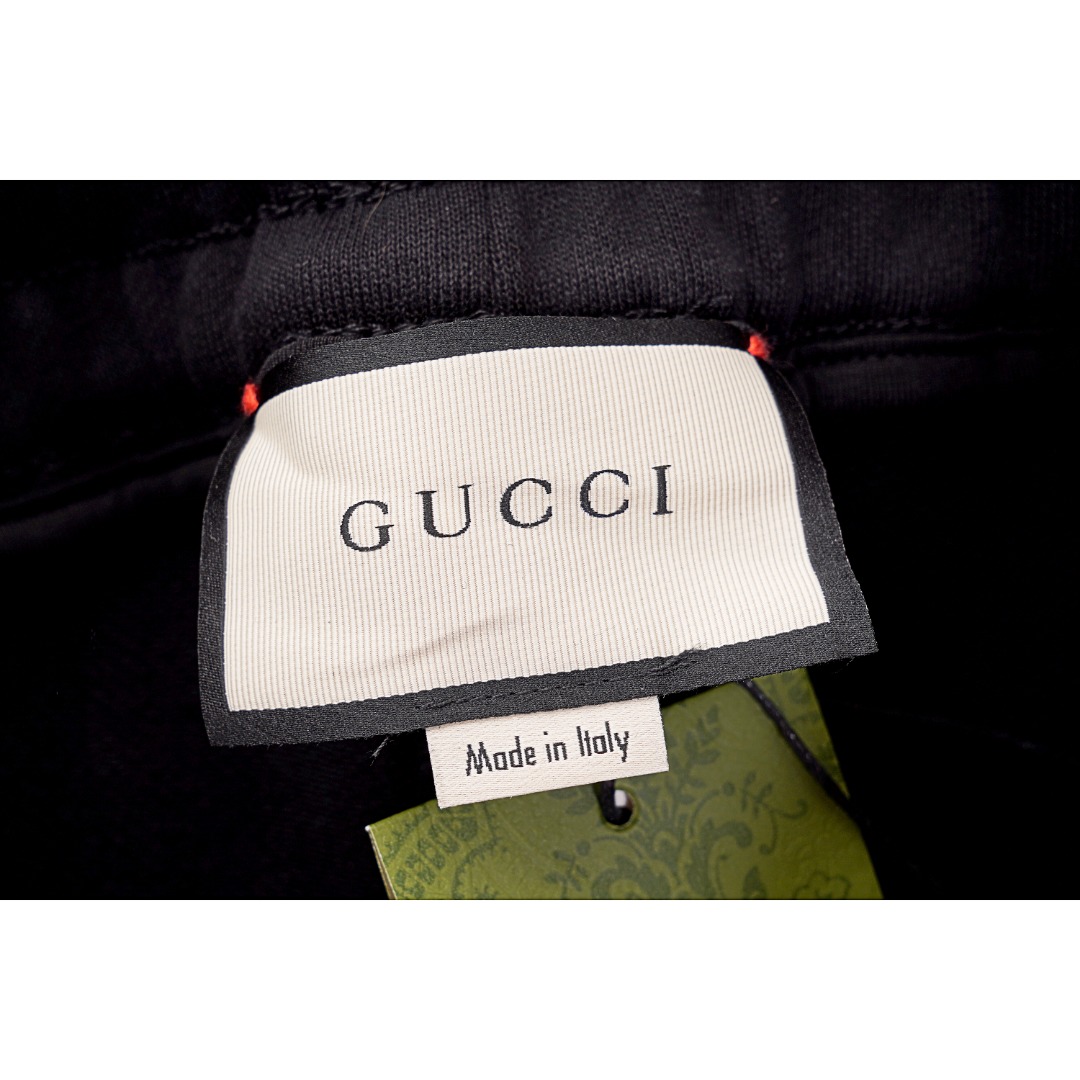 190 Gucci/古驰 经典侧边织带短裤  Q-56056056017