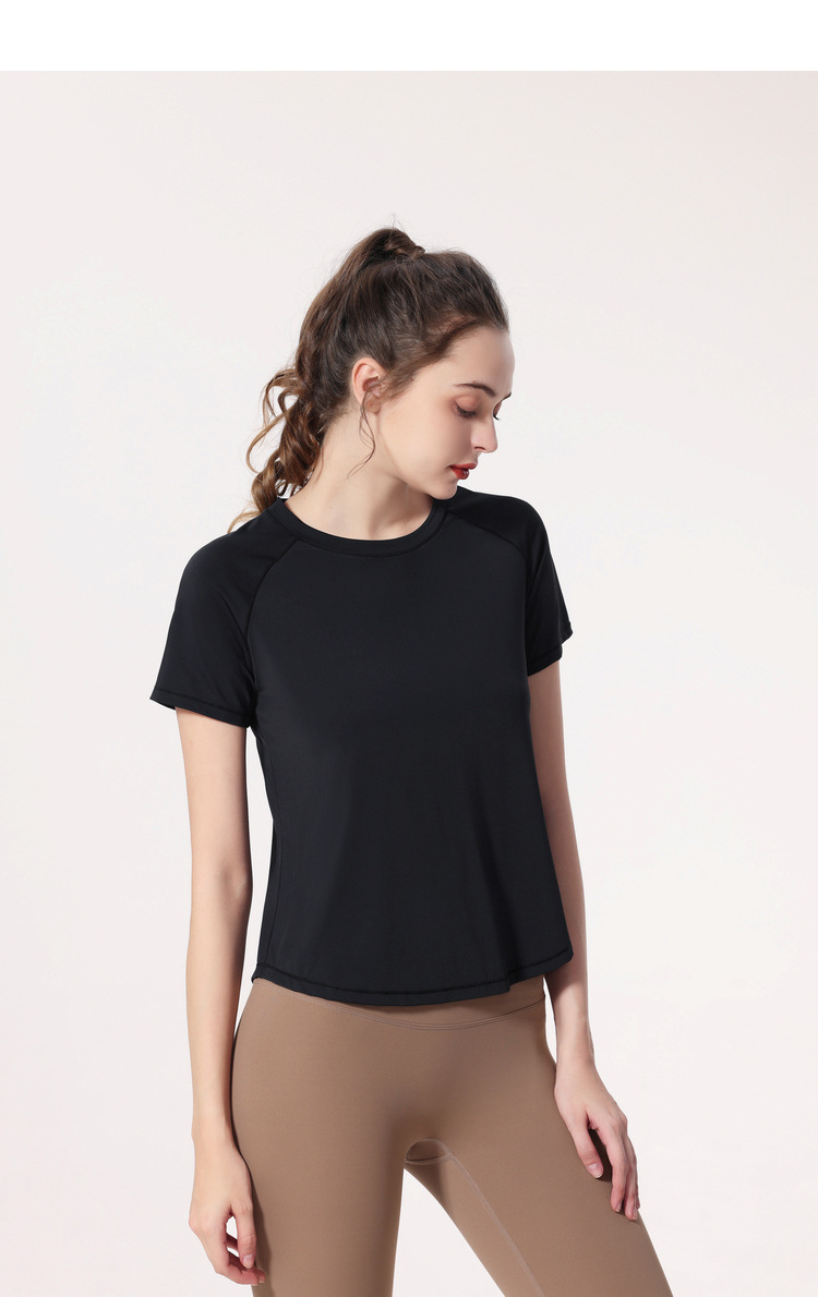 Lululemon t-shirt training black yoga