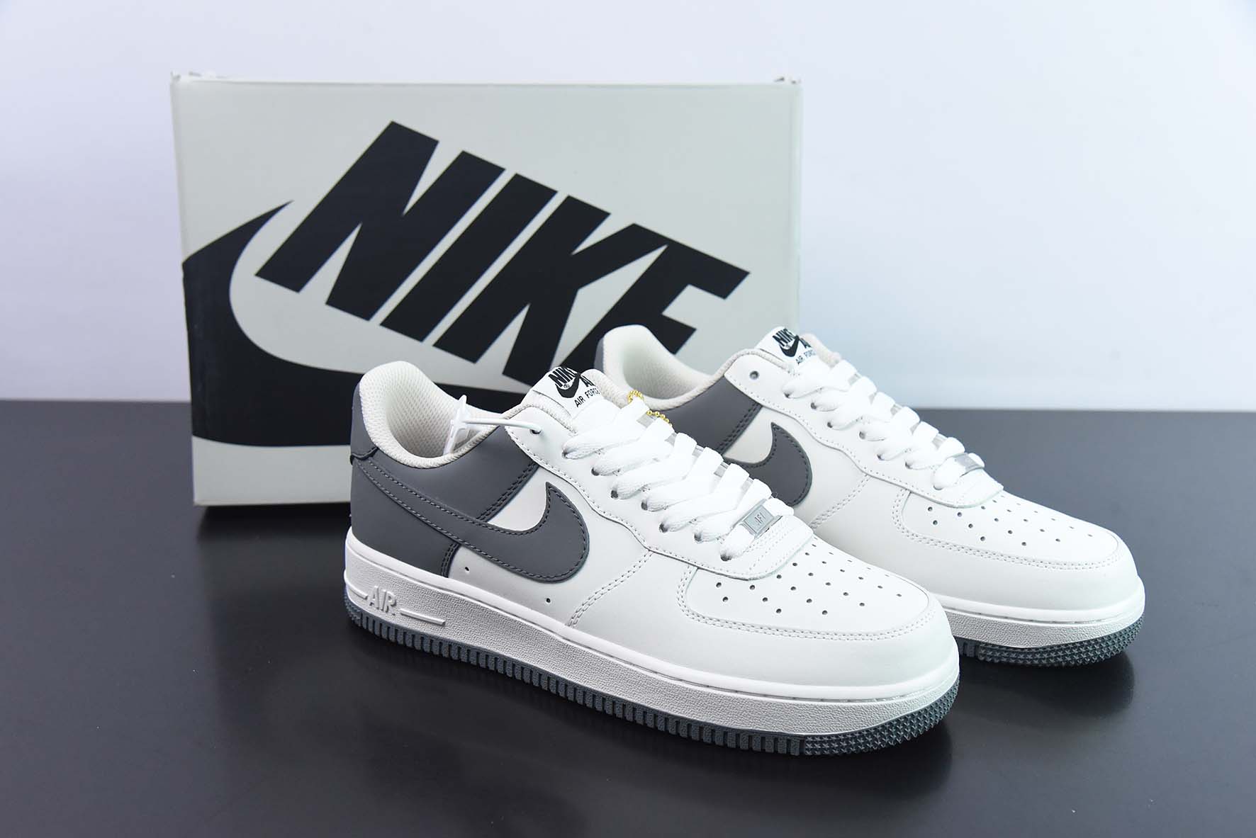 Nike Air Force 1 Low '07 “奶奶灰”空军一号低帮休闲板鞋 货号:DB3301-022