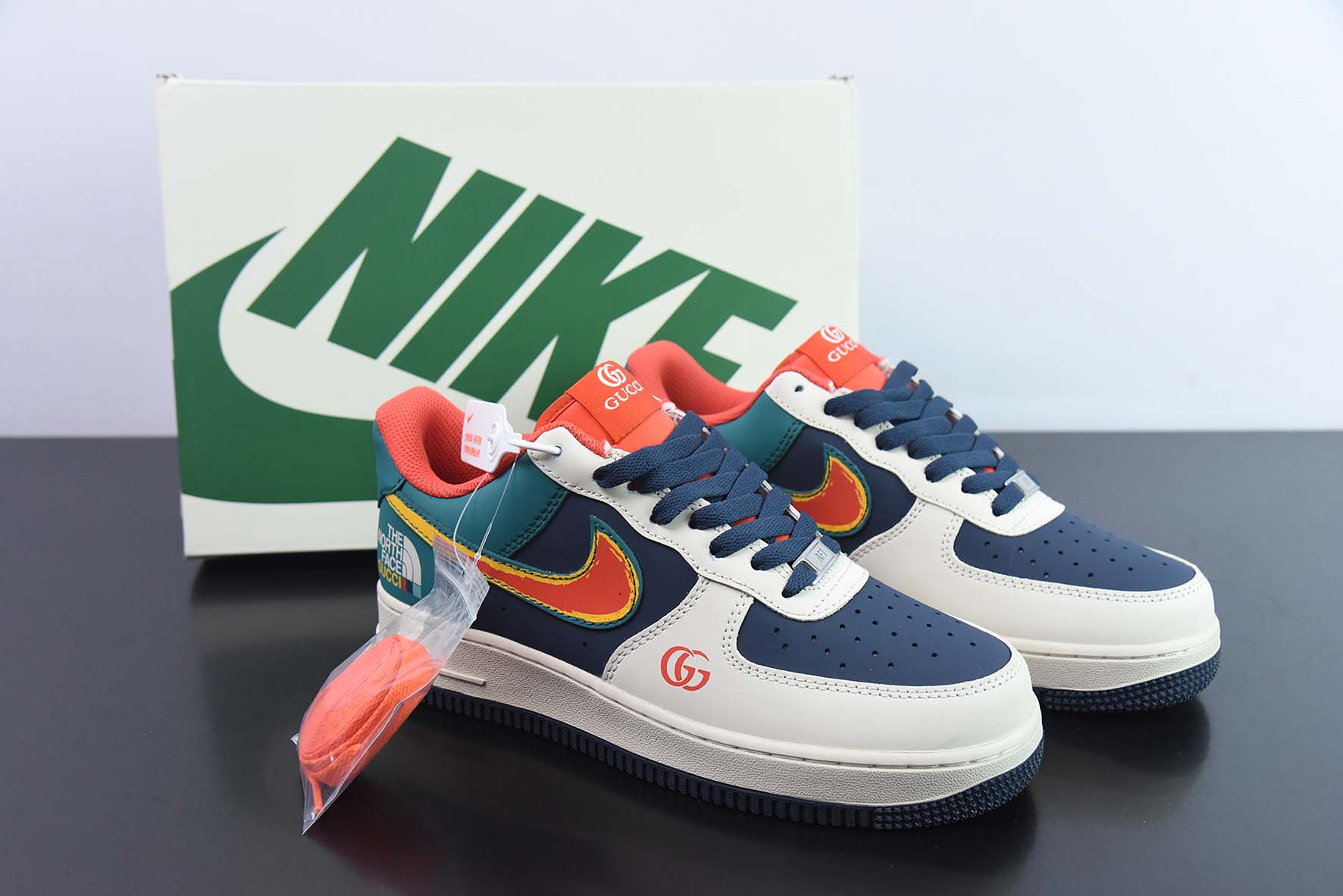 Nk Air Force 1'07 Low 北面联名 空军一号低帮休闲板鞋 货号 BS9055 306