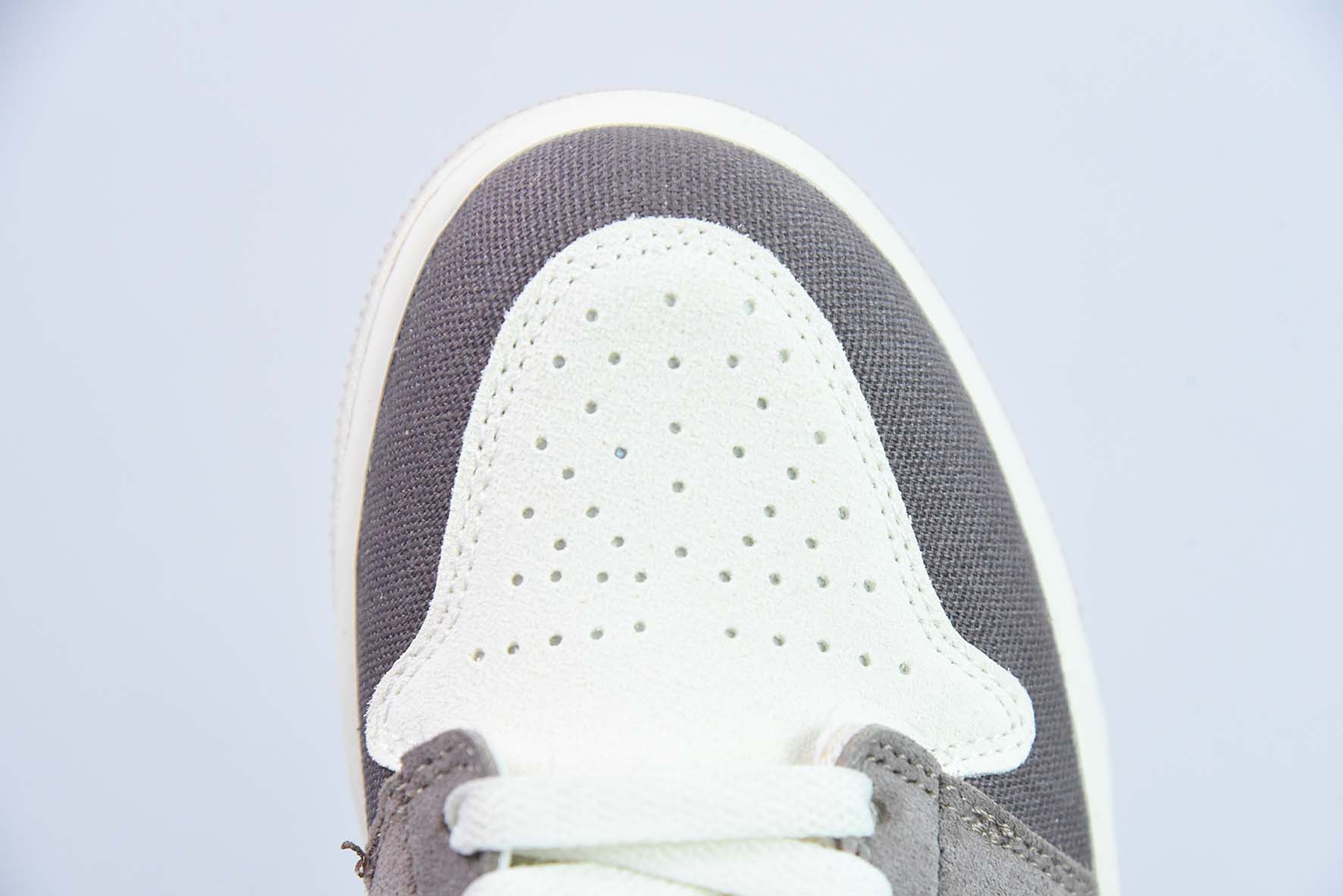 NK Air Jordan 1 Mid "Craft Sail" AJ1 乔1褐灰色 中邦篮球鞋 货号:DM9652-102