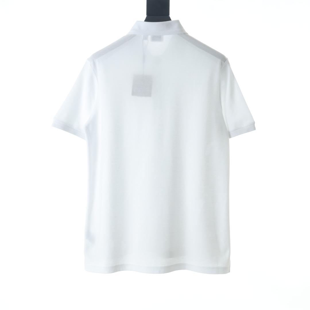 Burberry Burberry巴宝莉BBR 金扣标识刺绣短袖polo衫