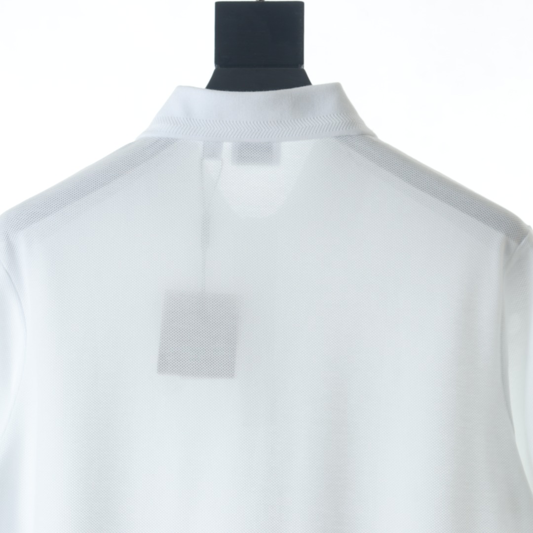 Burberry Burberry巴宝莉BBR 金扣标识刺绣短袖polo衫