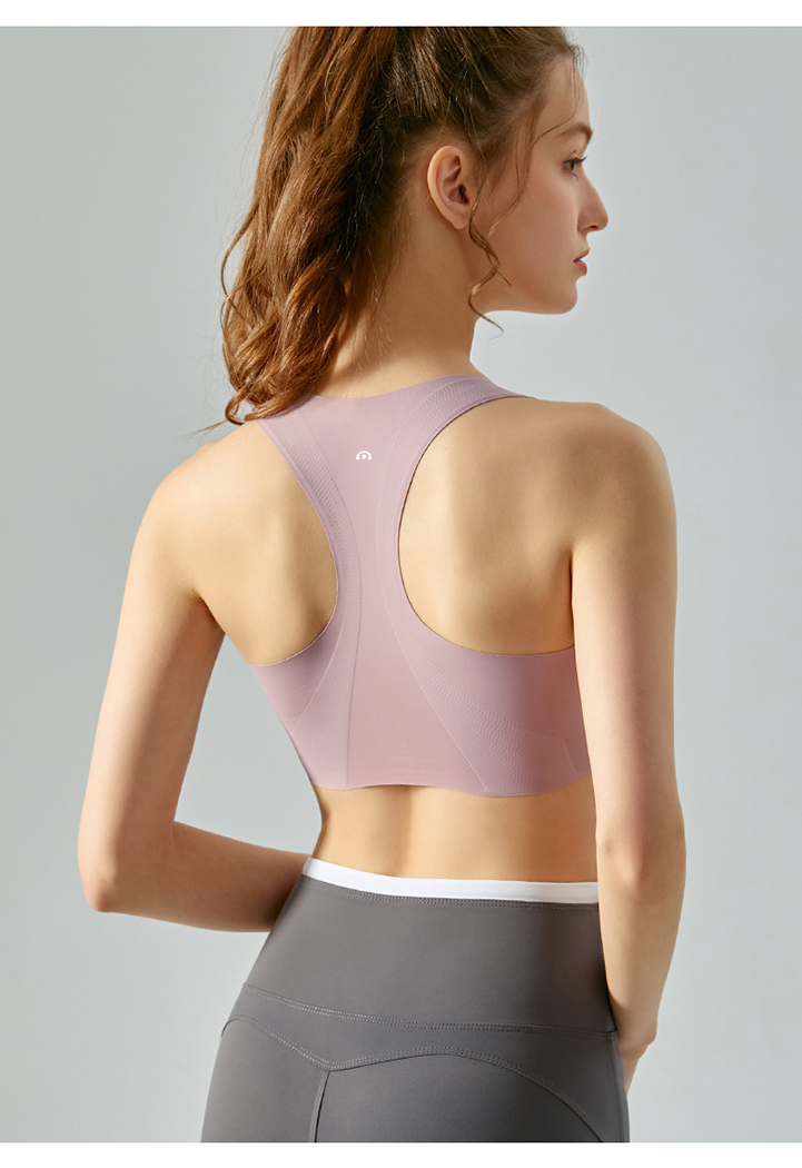 Lululemon sports bra training light blue yoga