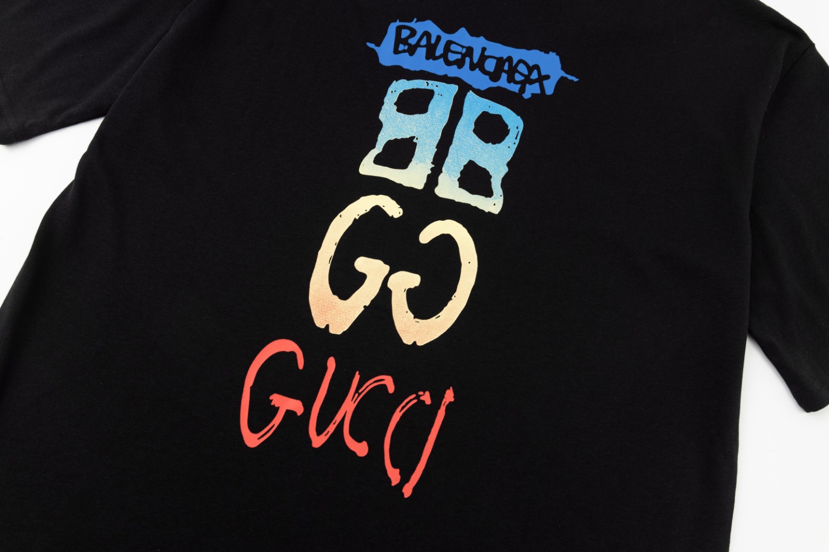 170 高版本Balenciaga巴黎世家/Gucci古驰联名款限定T恤