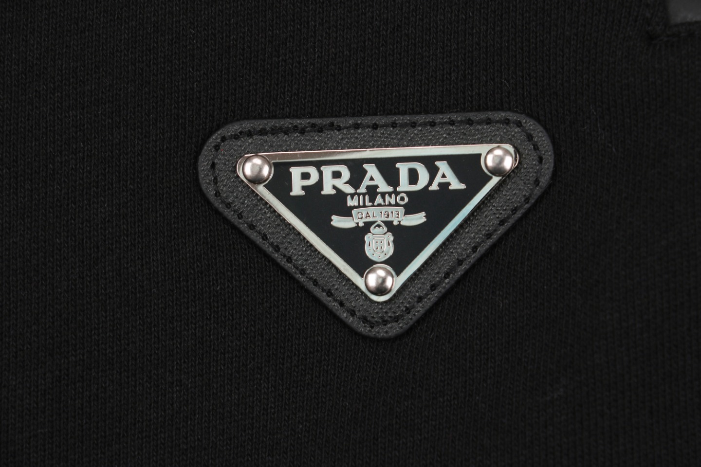 190 Prada/普拉达 23ss 三角标字母织带短裤 夏季新款短裤