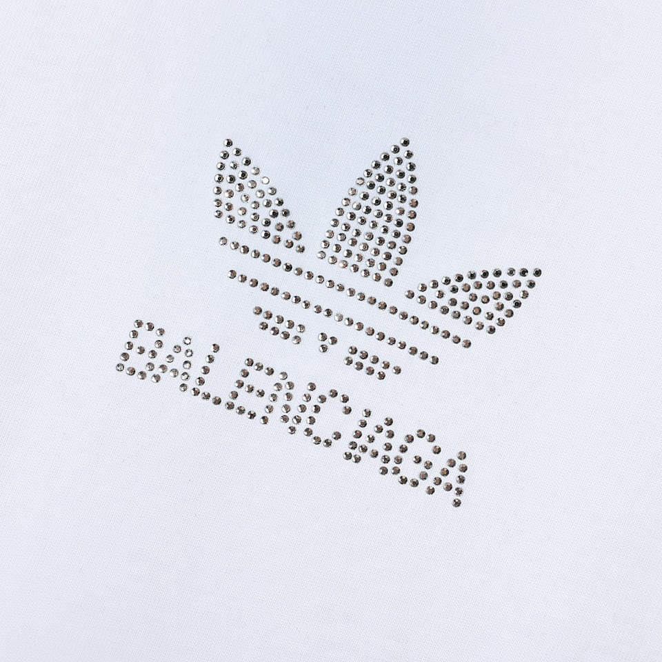 170 Adidas阿迪 x Balenciaga巴黎世家联名 23SS烫砖T恤新款