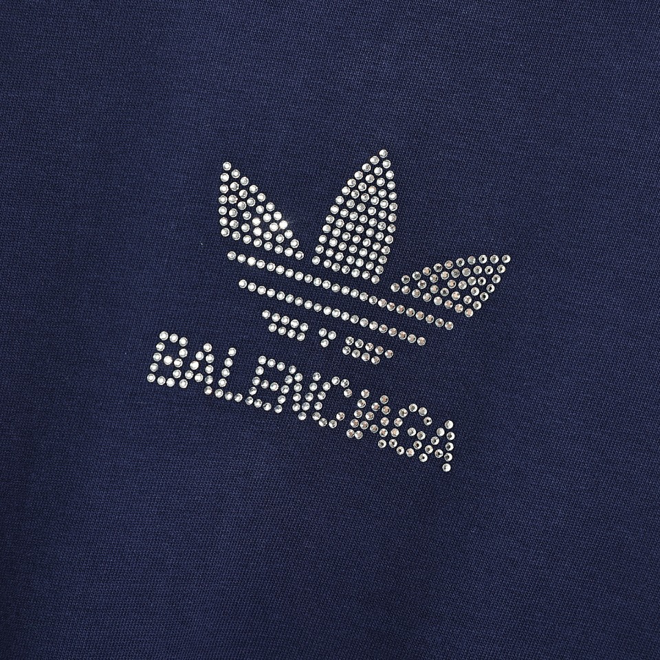 170 Adidas阿迪 x Balenciaga巴黎世家联名 23SS烫砖T恤