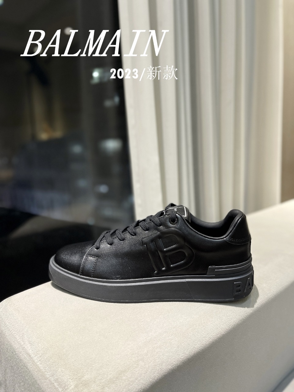 Balmain 2023: Premium Leisure Shoes with Bull’s Skin and Original Design - 图片 4
