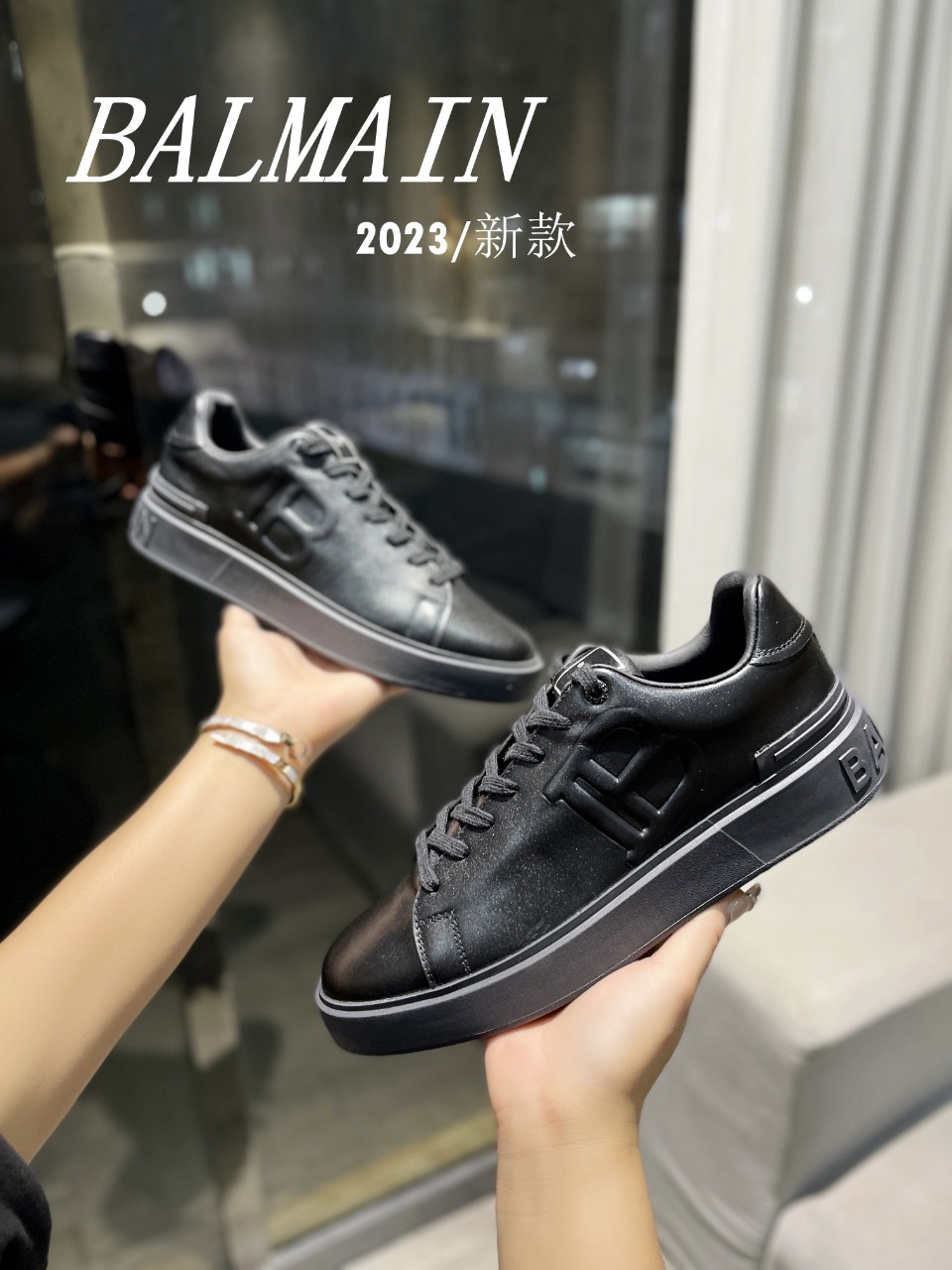 Balmain 2023: Premium Leisure Shoes with Bull’s Skin and Original Design - 图片 7