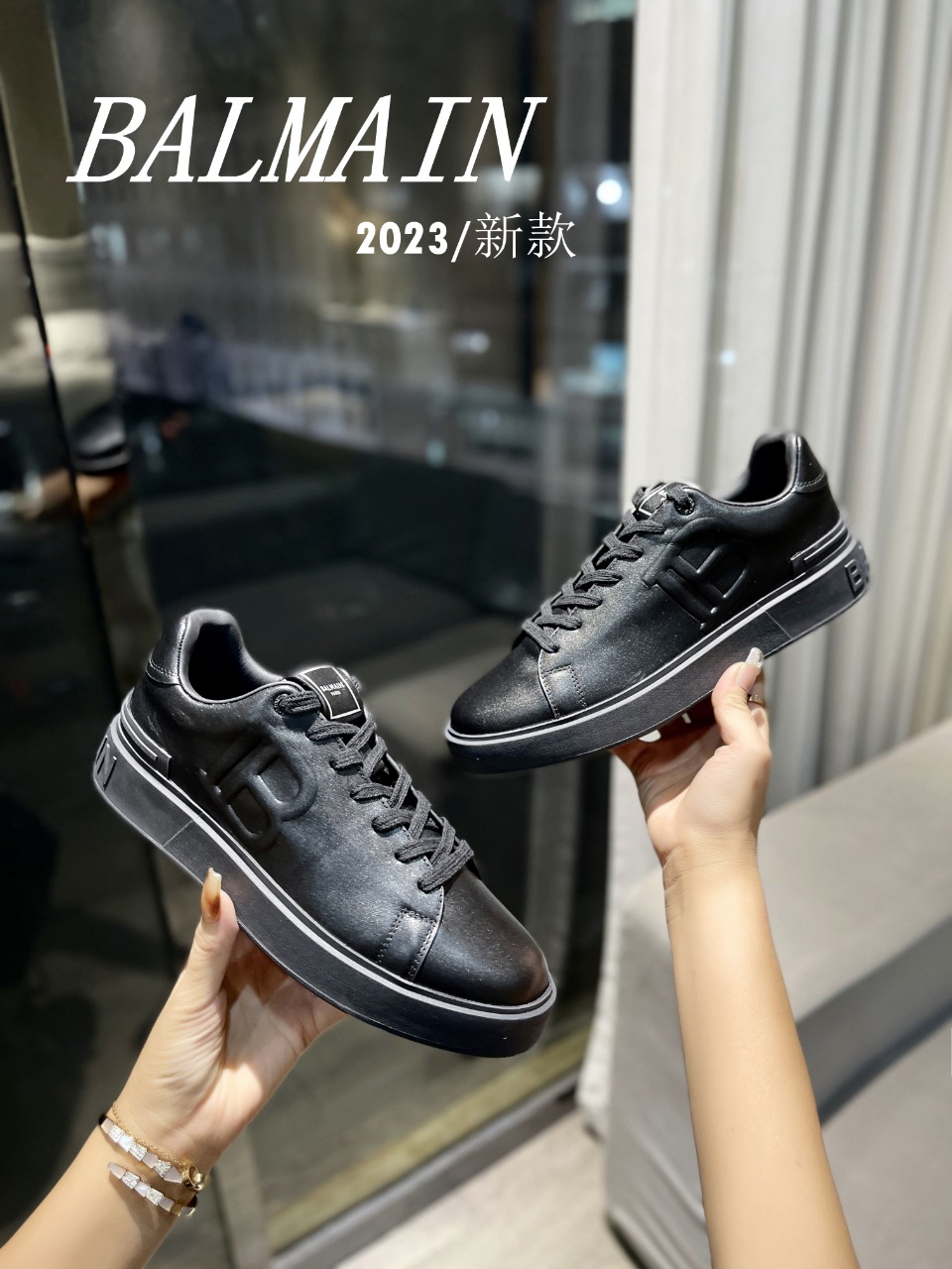 Balmain 2023: Premium Leisure Shoes with Bull’s Skin and Original Design - 图片 8