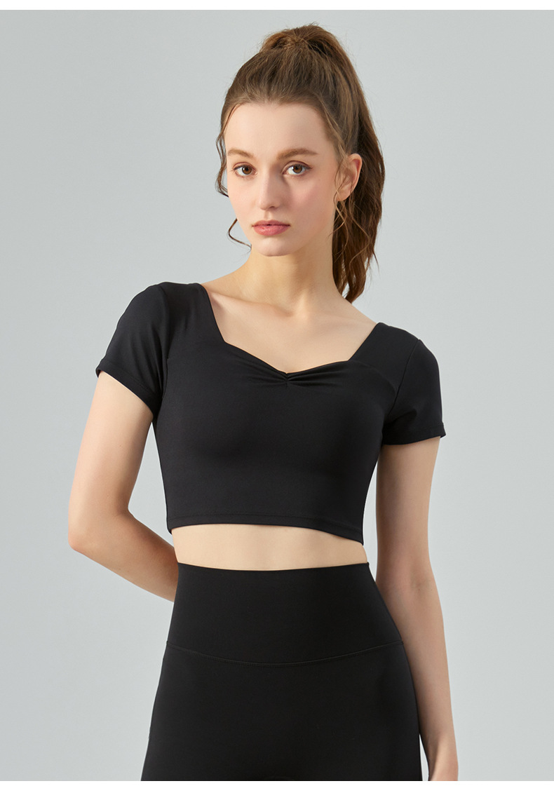 Lululemon t-shirt yoga beige