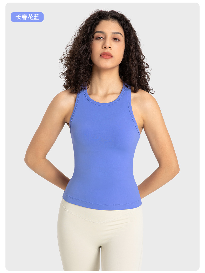 Lululemon tank yoga blue