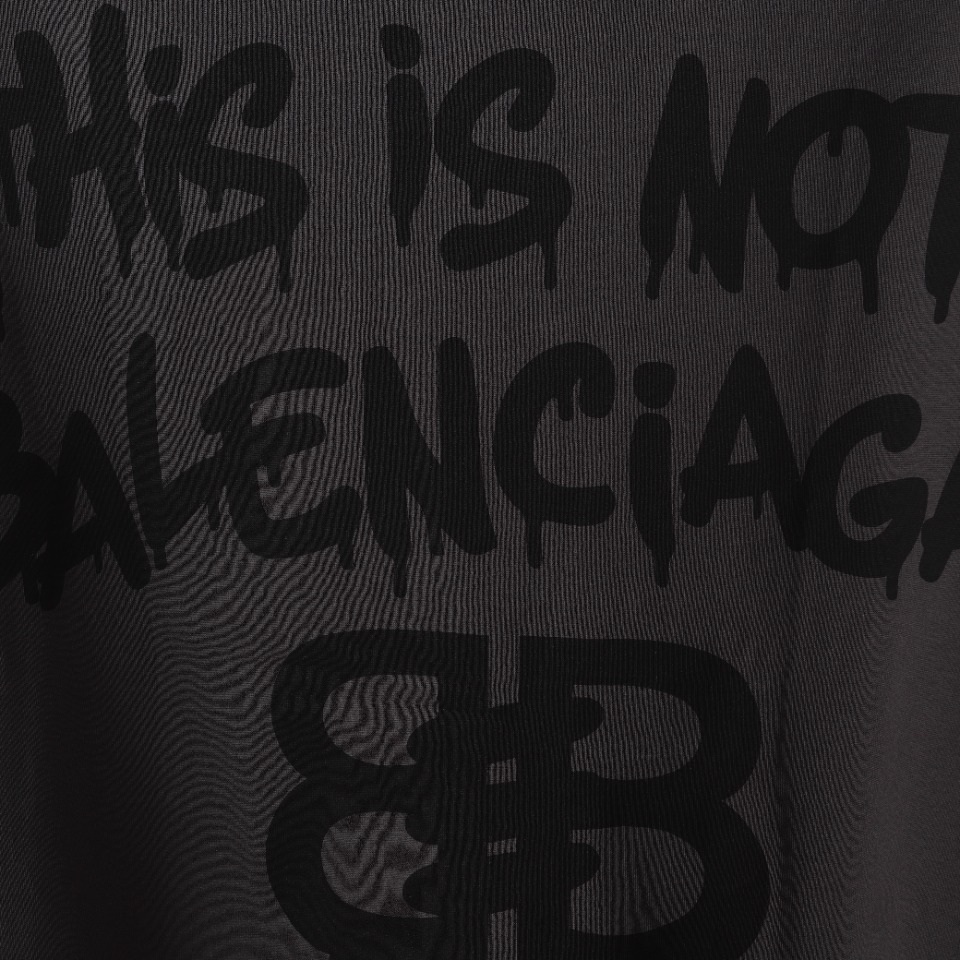 170 Balenciga/巴黎世家2023SS 胸标LOGO短袖 T恤