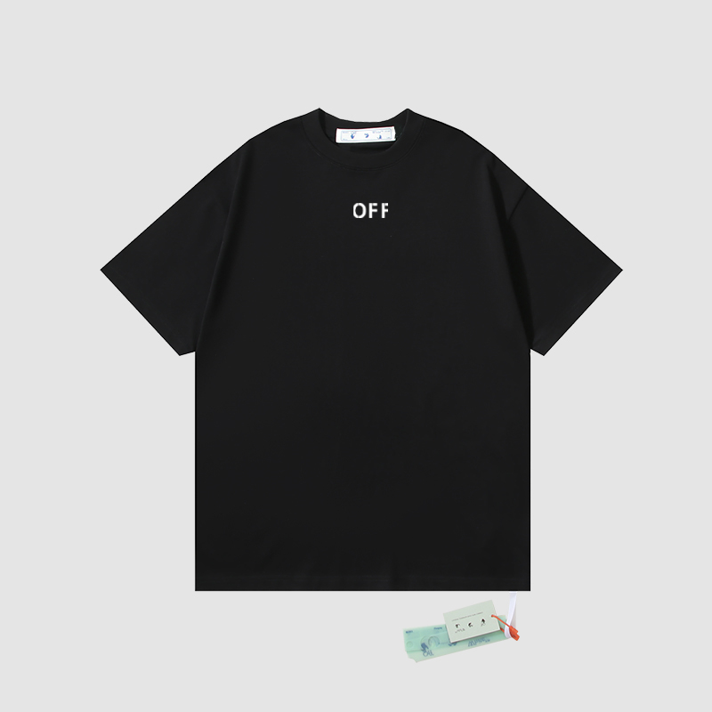 高版本OFF-WHITE 22SS经典花卉箭头短袖