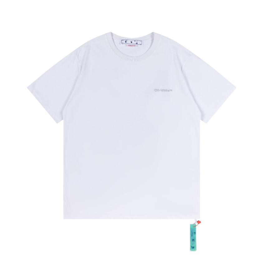 高版本OFF-WHITE 23ss烫银印花箭头短袖