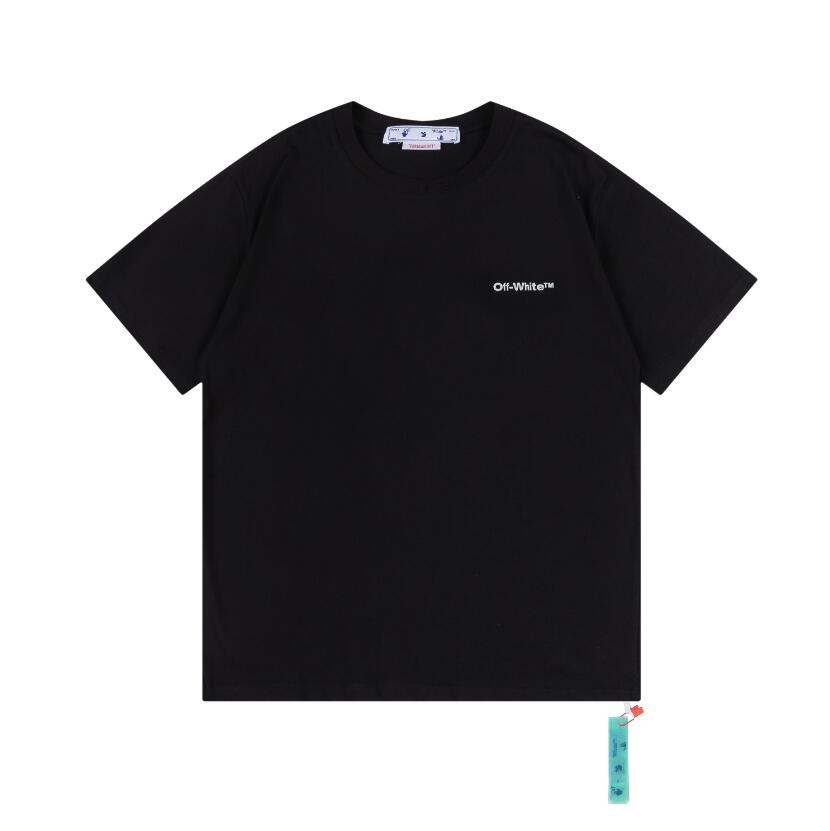 高版本OFF-WHITE 23ss烫银印花箭头短袖