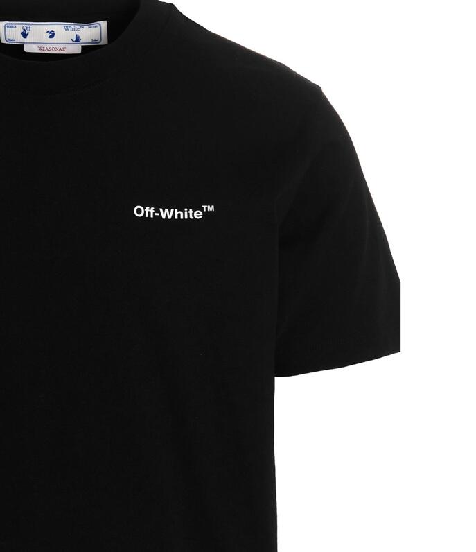 高版本OFF-WHITE 23ss烫银印花箭头短袖