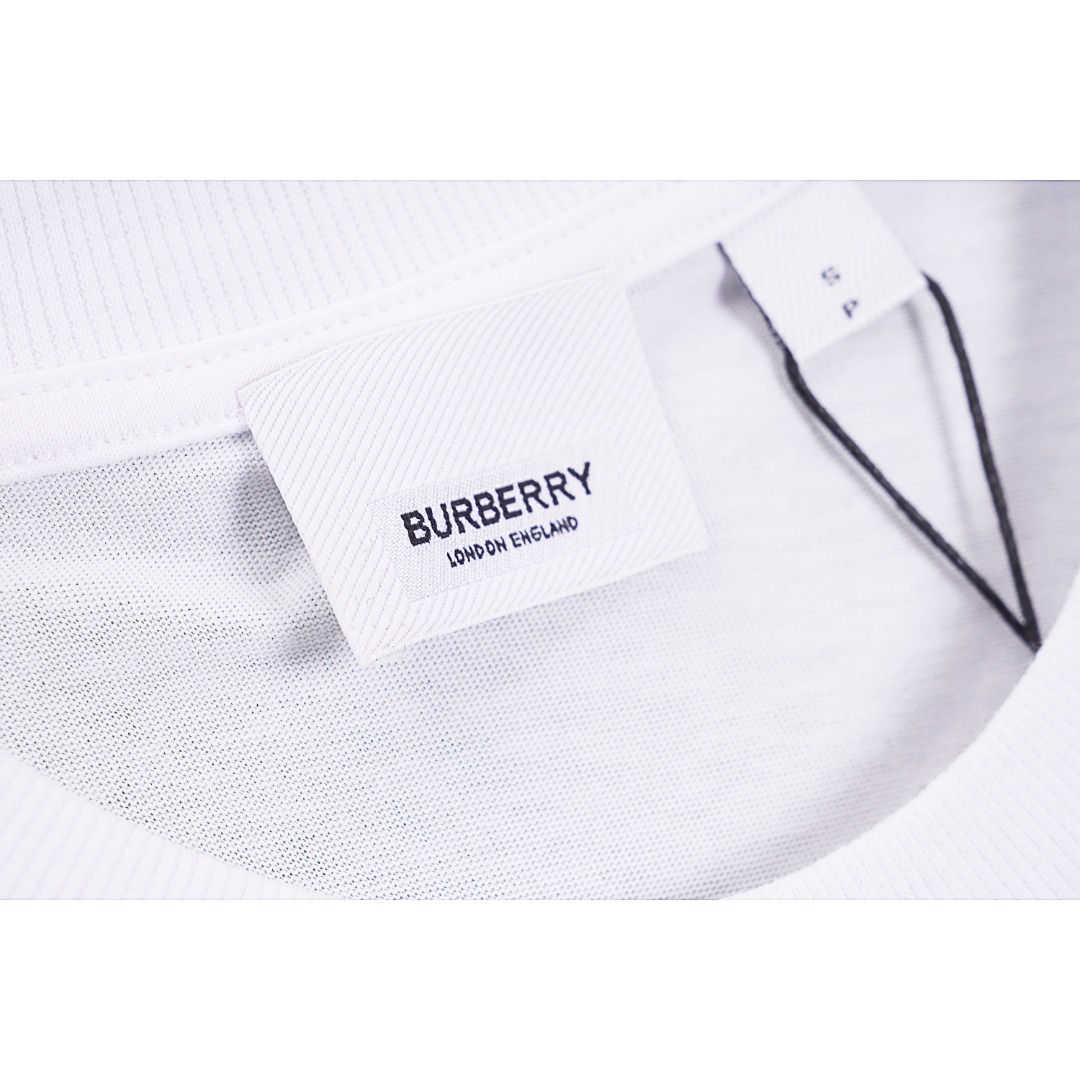 Burberry/巴宝莉BBR 23SS 发泡印花徽标短袖T恤