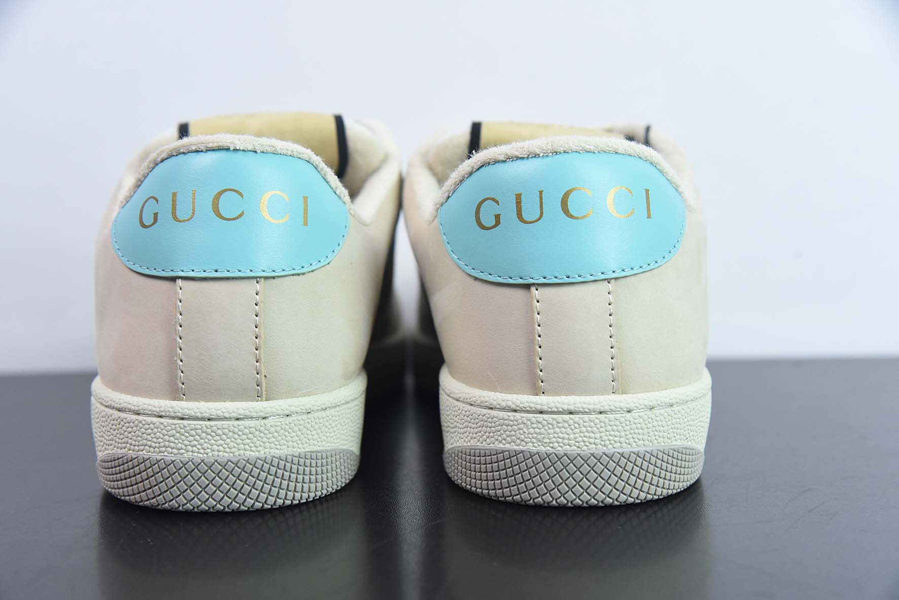 Gucci 古驰 Screener GG珐琅 复古做旧老爹板鞋
