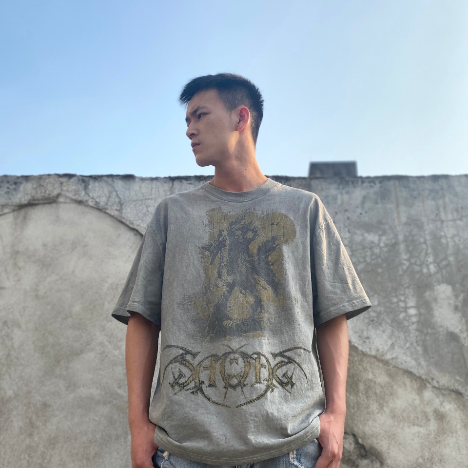 Upper body collection picture Saint Michael 19ss Rock Evil Spirit Wash Distress