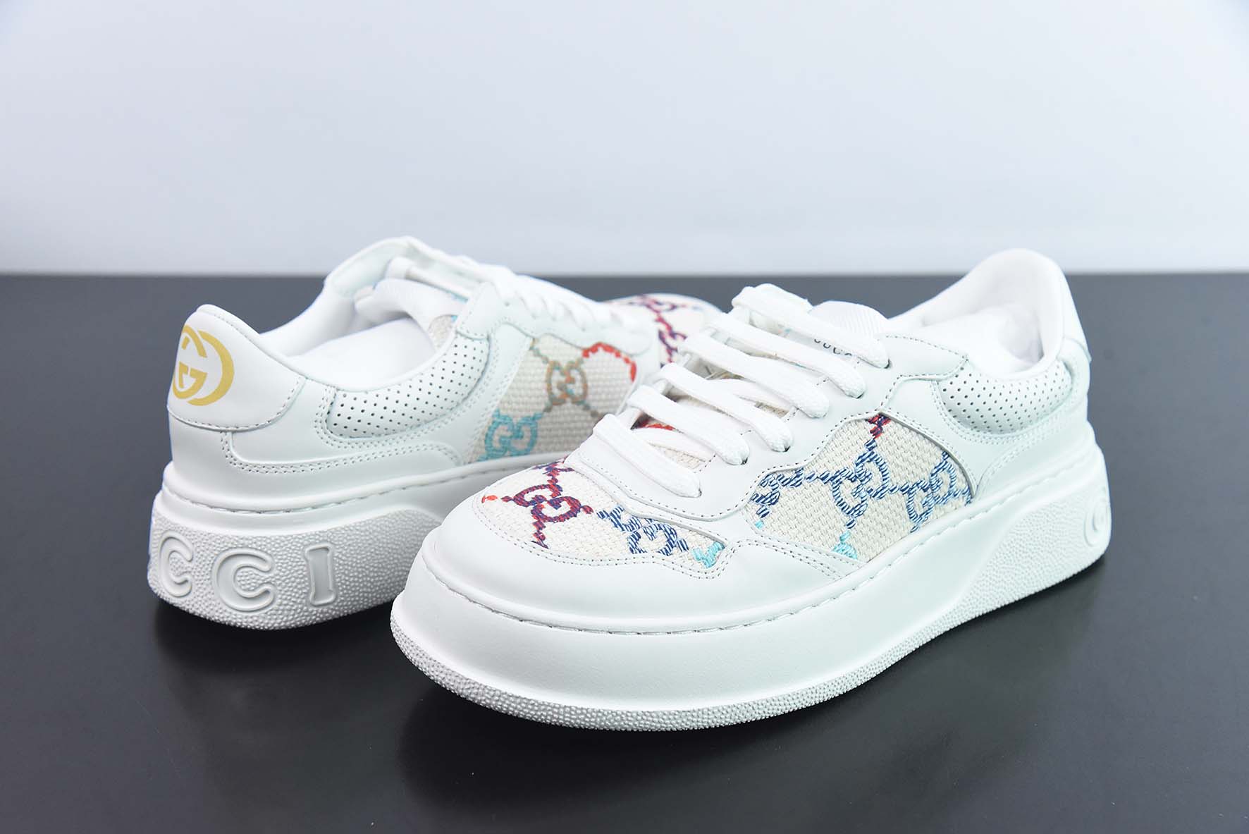 Gucci Screener GG High-Top Sneaker运动休闲鞋系列