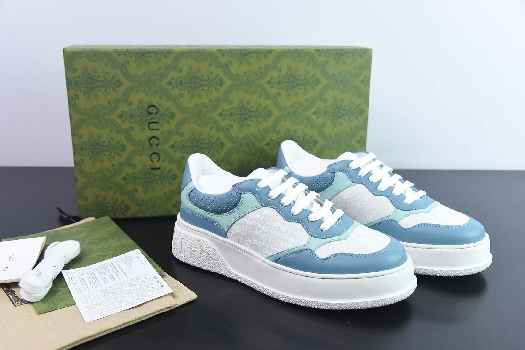 Gucci Screener GG High-Top Sneaker运动休闲鞋系列