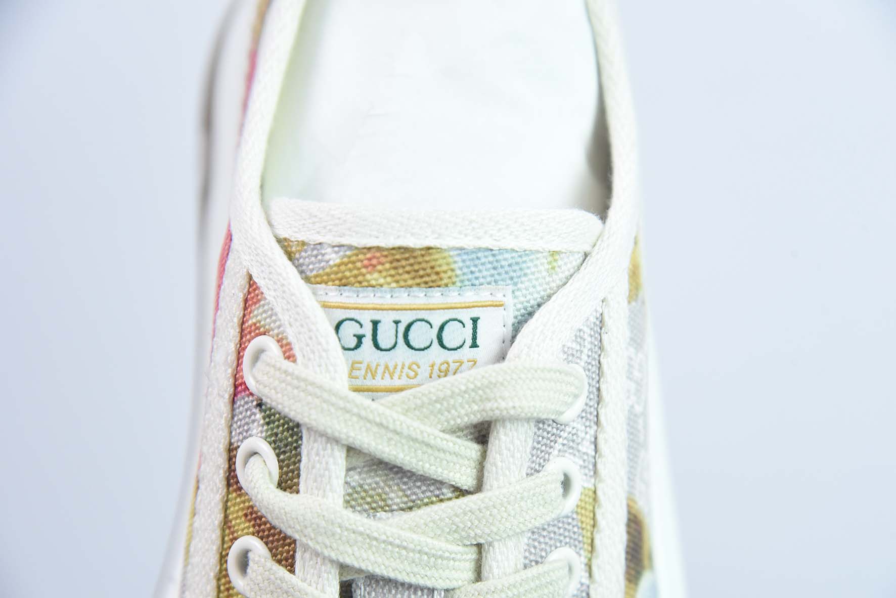 Gucci古驰 202ss春夏季新色Tennis 1977 Print Sneaker运动鞋