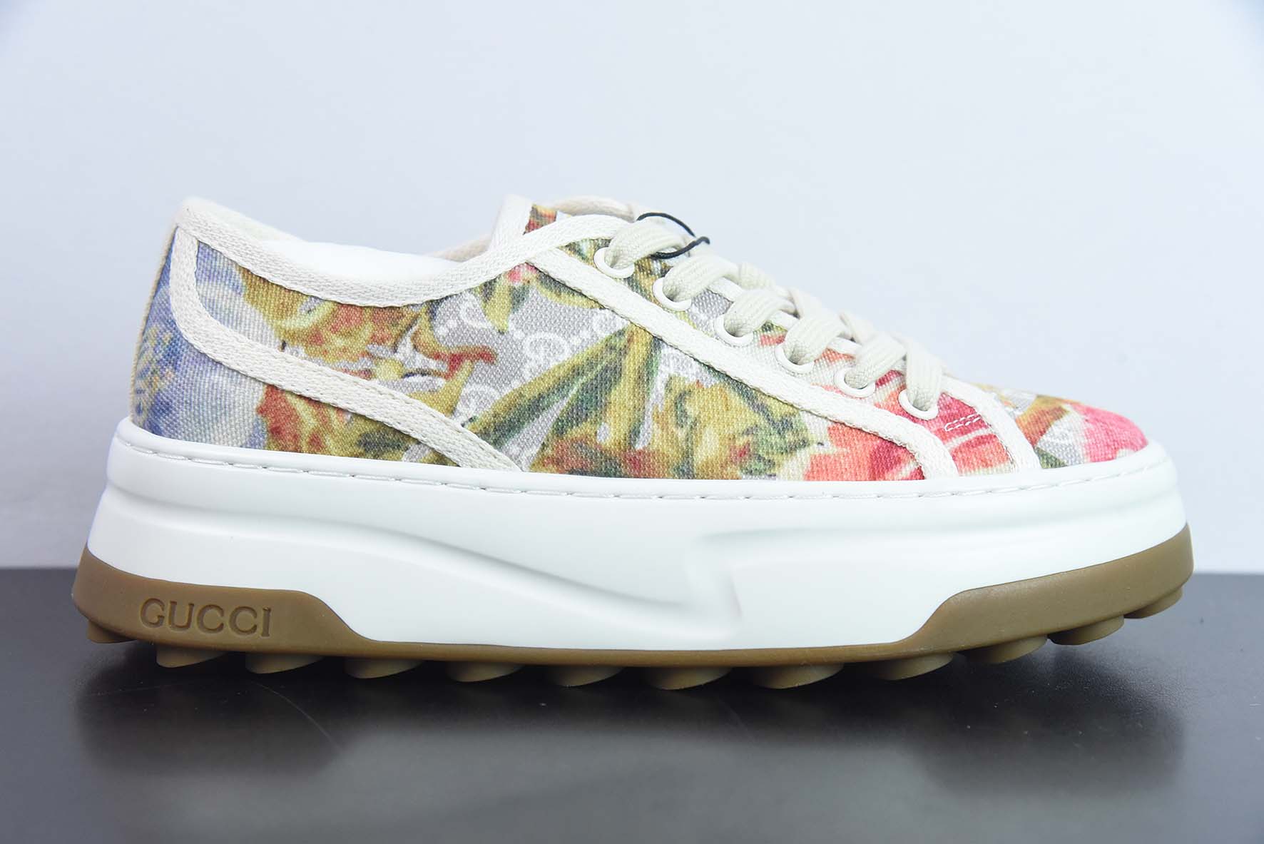 Gucci古驰 202ss春夏季新色Tennis 1977 Print Sneaker运动鞋