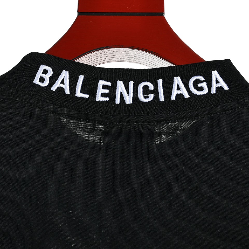 180 (马克笔丢失扣30) Balenciaga巴黎世家BLCG马克笔系列情人节限定短袖T恤