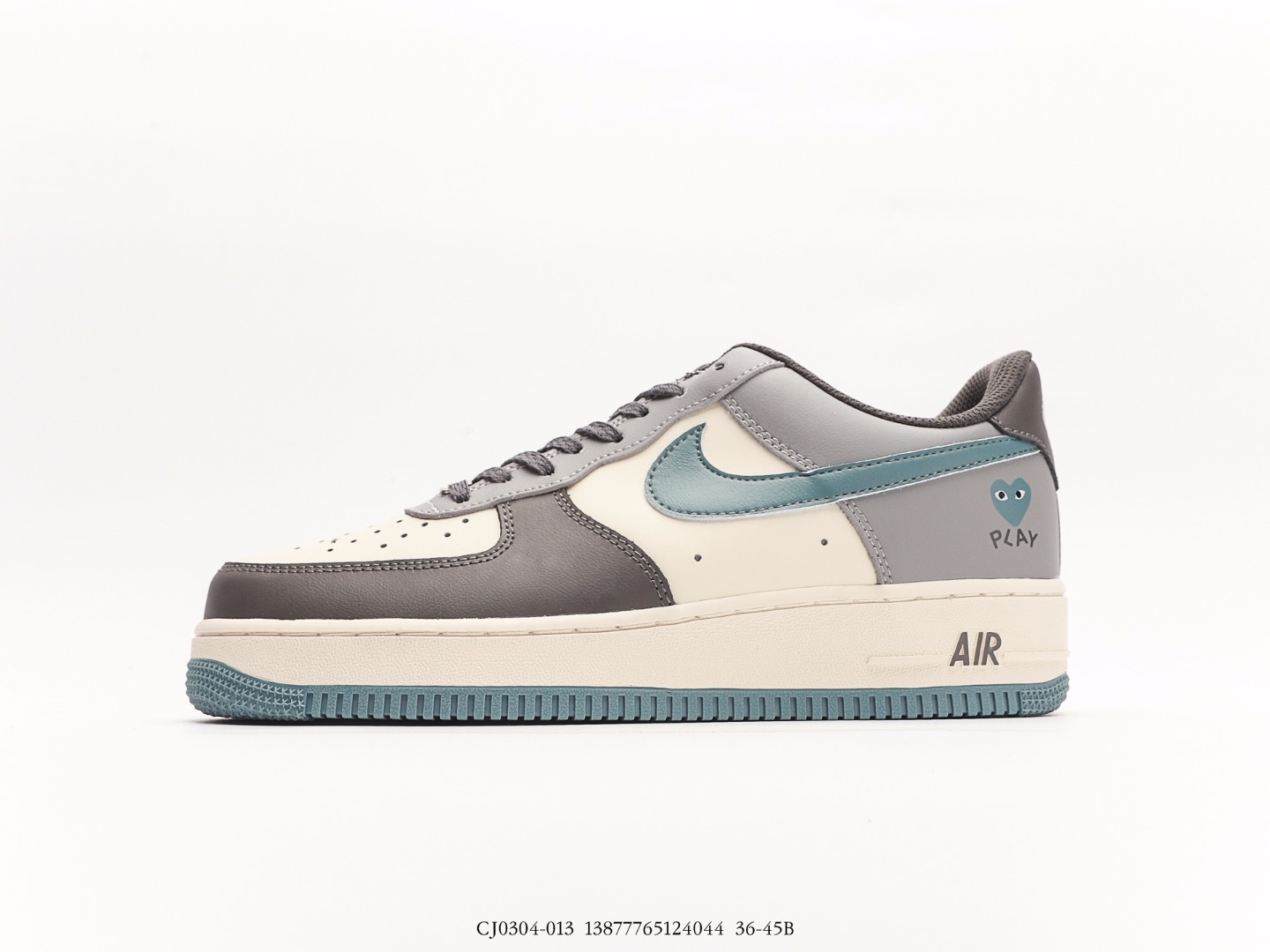 Nike Comme des Garcons & Nike Air Force 1 Low Rei Kawakubo co-branded Air Force 1 lowtop athleisure 