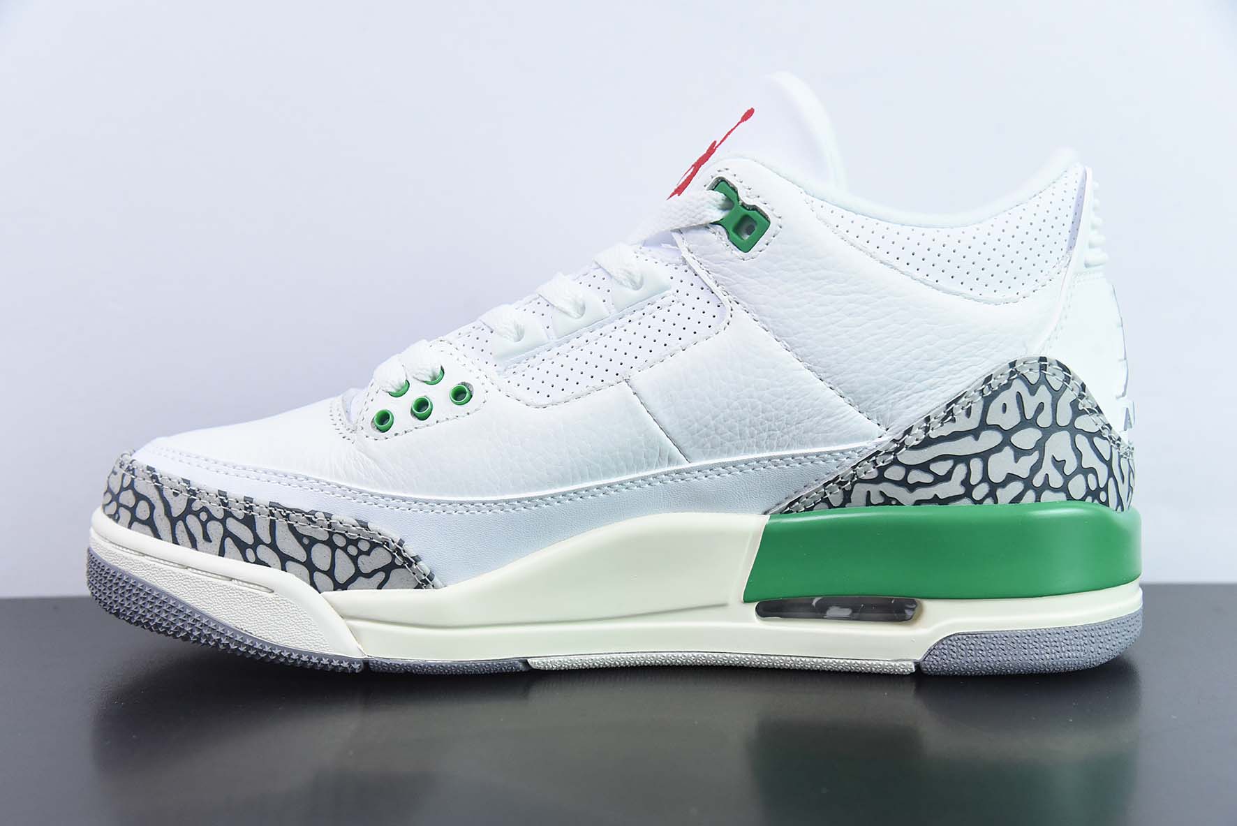 Air Jordan 3 Retro “Lucky Green” 幸运绿运动鞋货号：CK9246-136 名媛网
