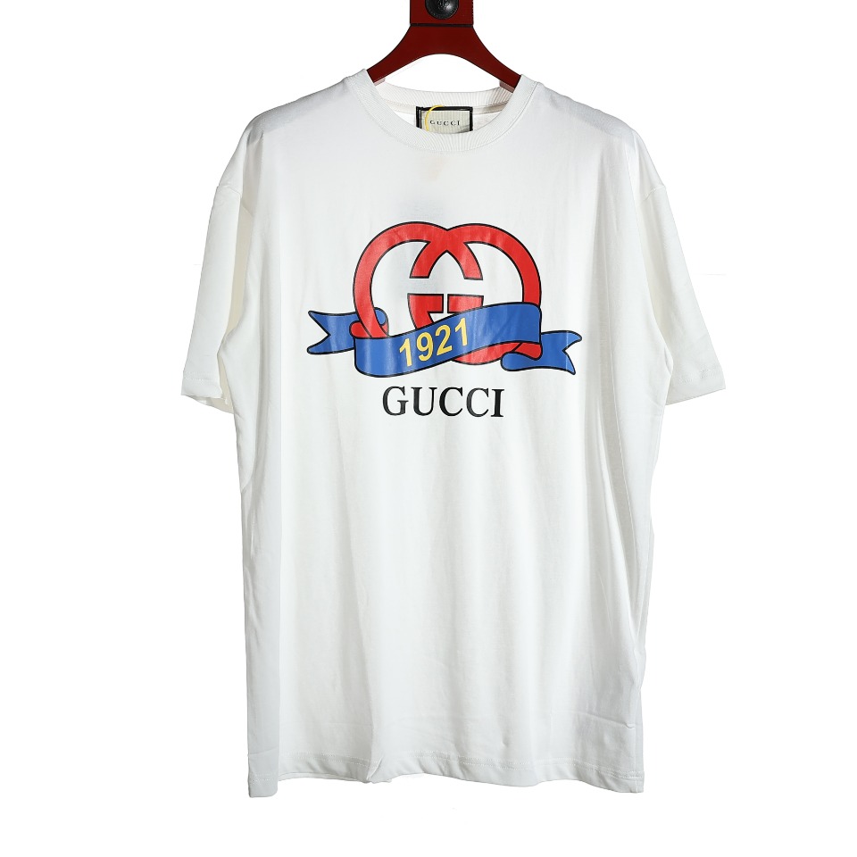 170 Gucci/古驰23SS1921字母logo短袖T恤