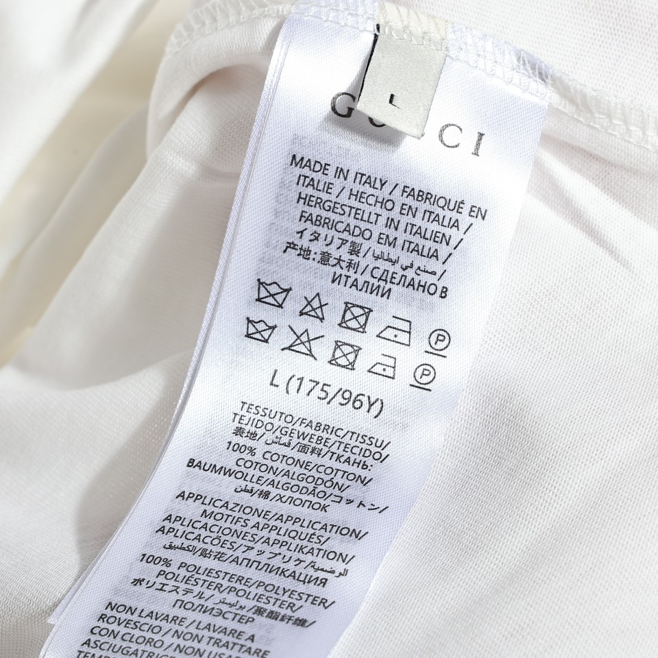 170 Gucci/古驰23SS1921字母logo短袖T恤