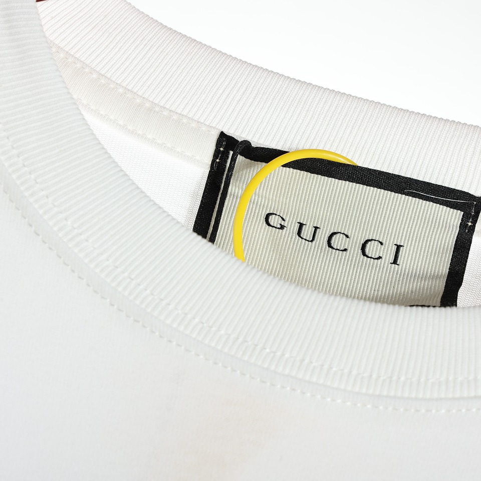 170 Gucci/古驰23SS1921字母logo短袖T恤