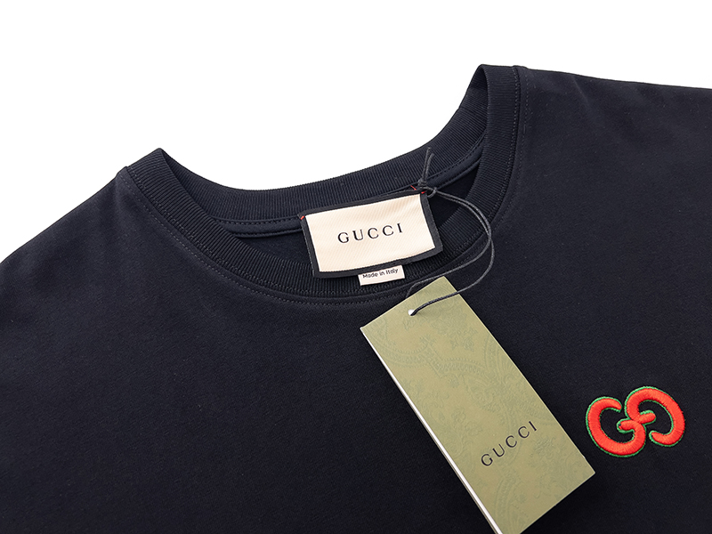 160 -Gucci/古驰 23Fw 春夏最新GG字母极简短袖