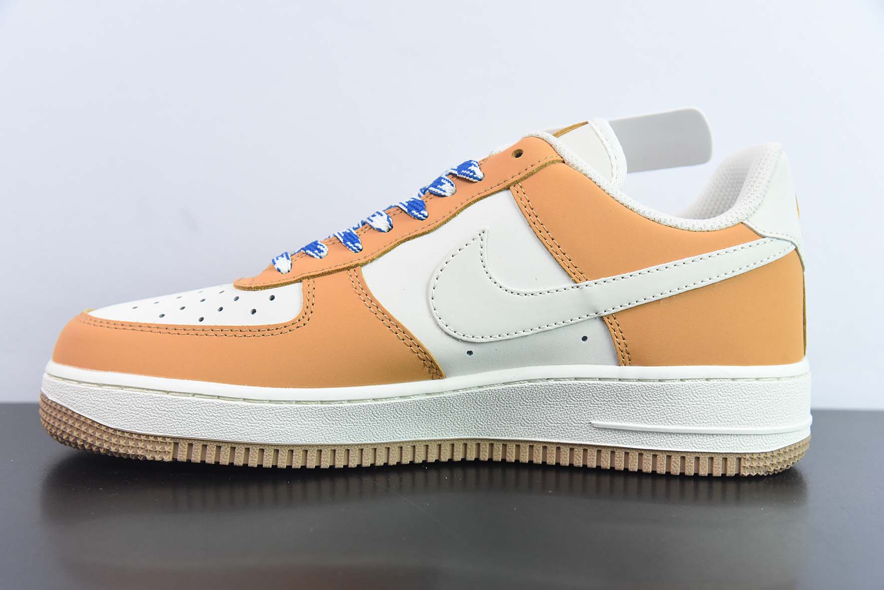 NK Air Force 1 07 LV8"Beige/Yellow LV"空军一号经典百搭休闲运动板鞋“黄米白LV印花”HX123-008