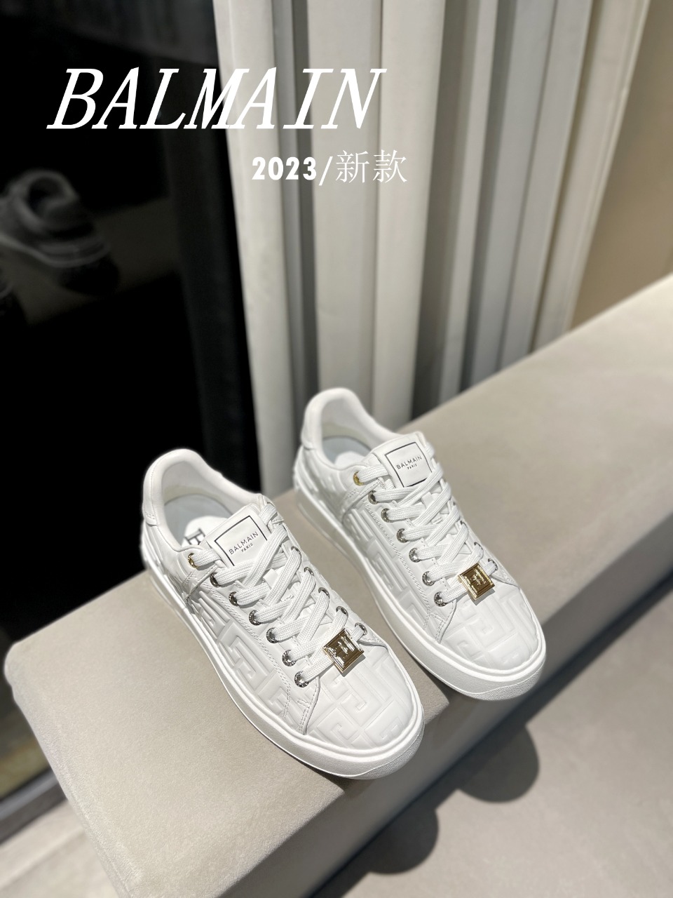 Balmain.2023最新春夏经典运动鞋独家首发香港美国巴黎各大时尚博主及明星同款男女同款休闲鞋海外订