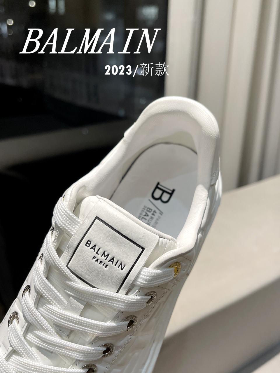 Balmain.2023最新春夏经典运动鞋独家首发香港美国巴黎各大时尚博主及明星同款男女同款休闲鞋海外订