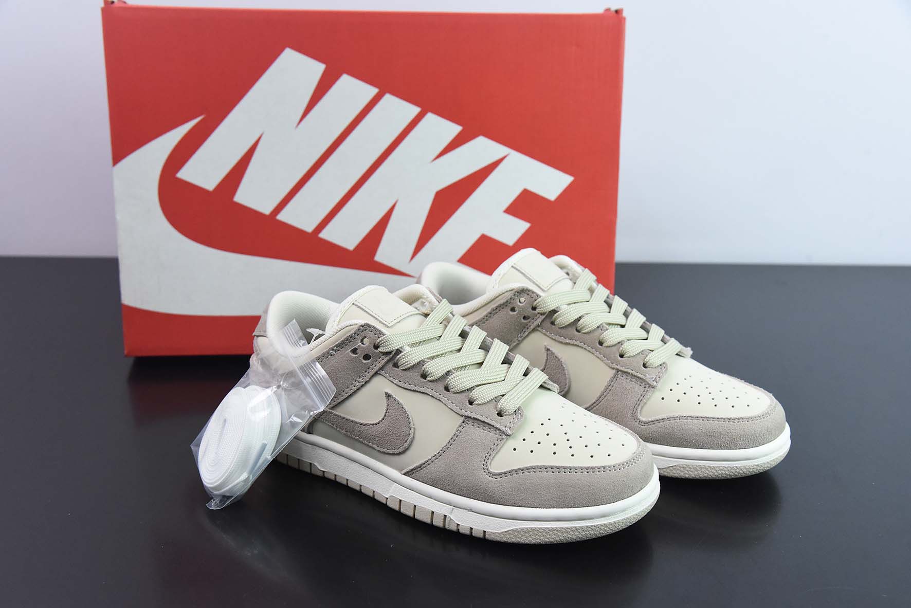 Nike Dunk Low “Sandrift” 复古摩卡 全新小麦色 SB低帮休闲板鞋 货号：FD0873-126