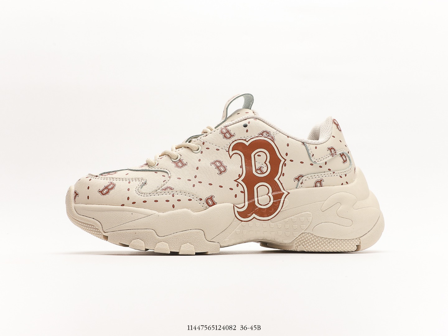 American Rugby Yankees New York Yankees x MLB Chunky Runner Liner Series Low Top Thick Sole Pop Styl