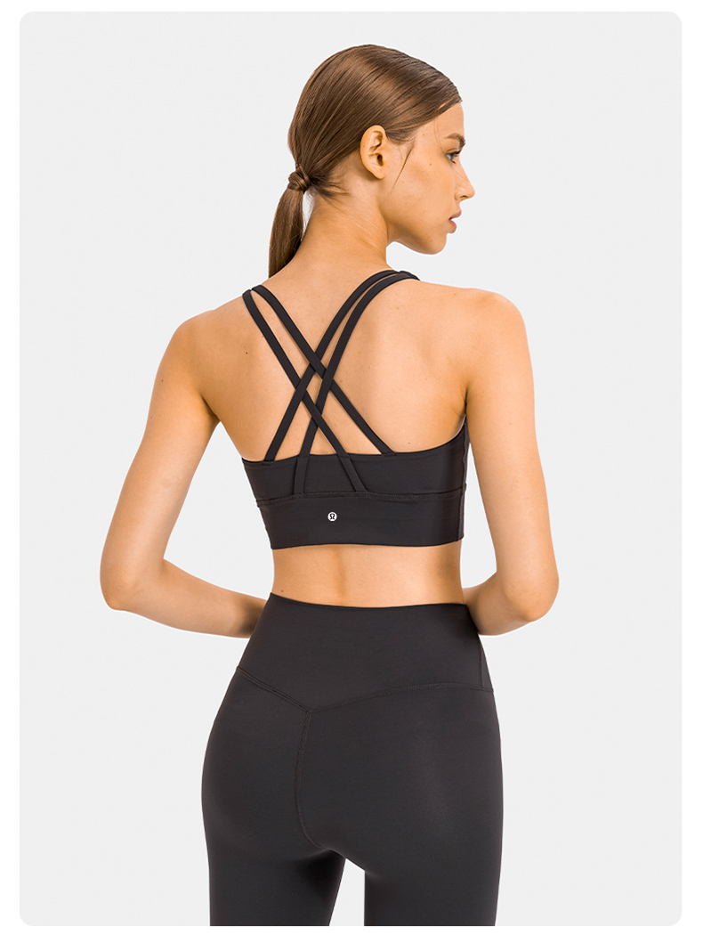 Lululemon Align sports bra yoga dark gray