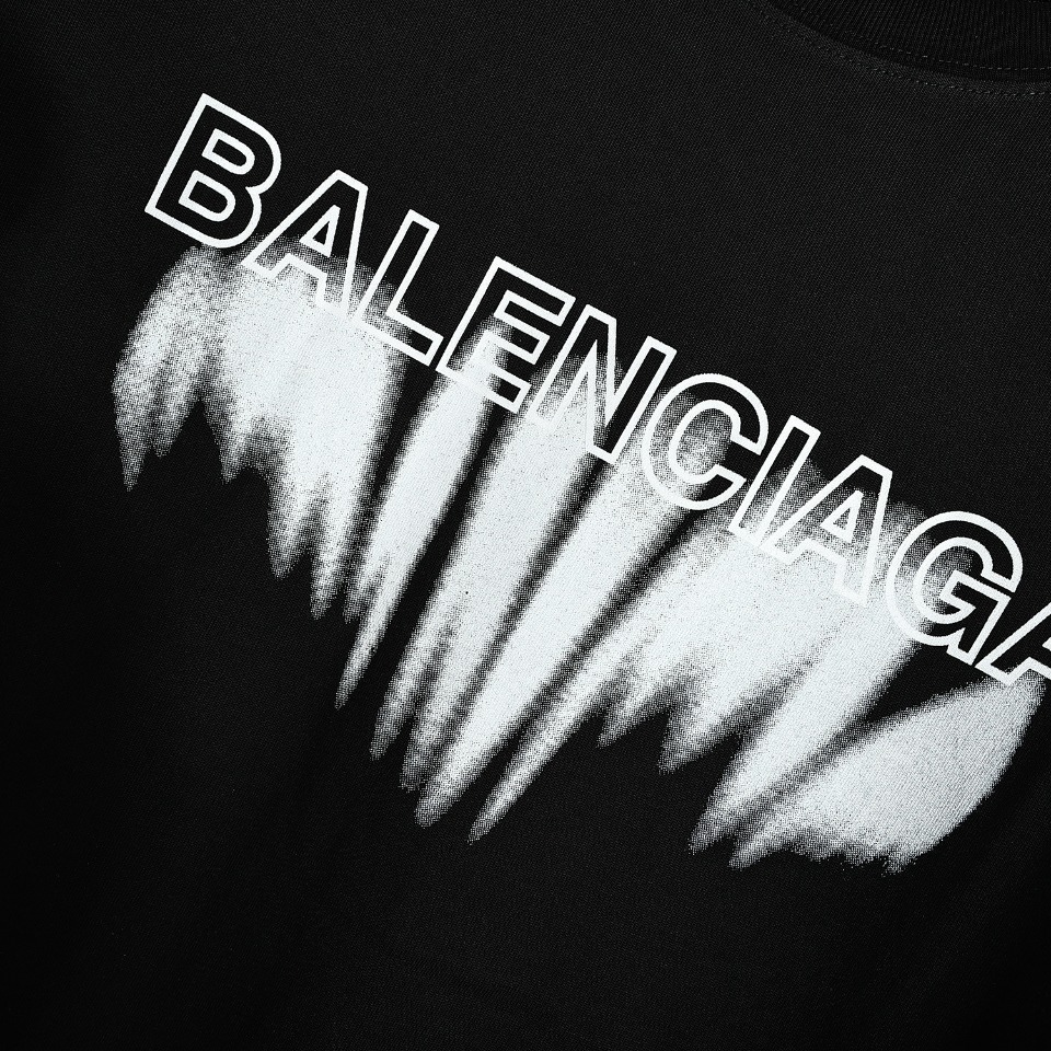 170 Balenciaga/巴黎世家 23SS字母印花短袖T恤