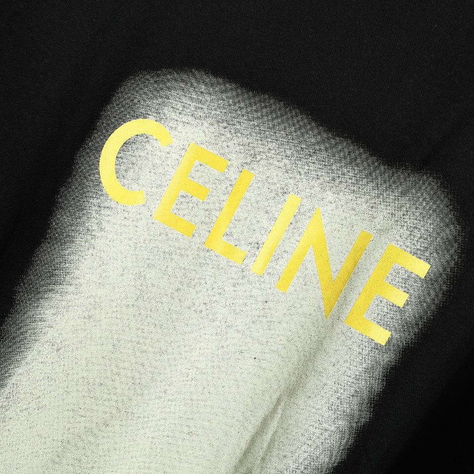 170 Celine 赛琳 23ss字母印花短袖T恤