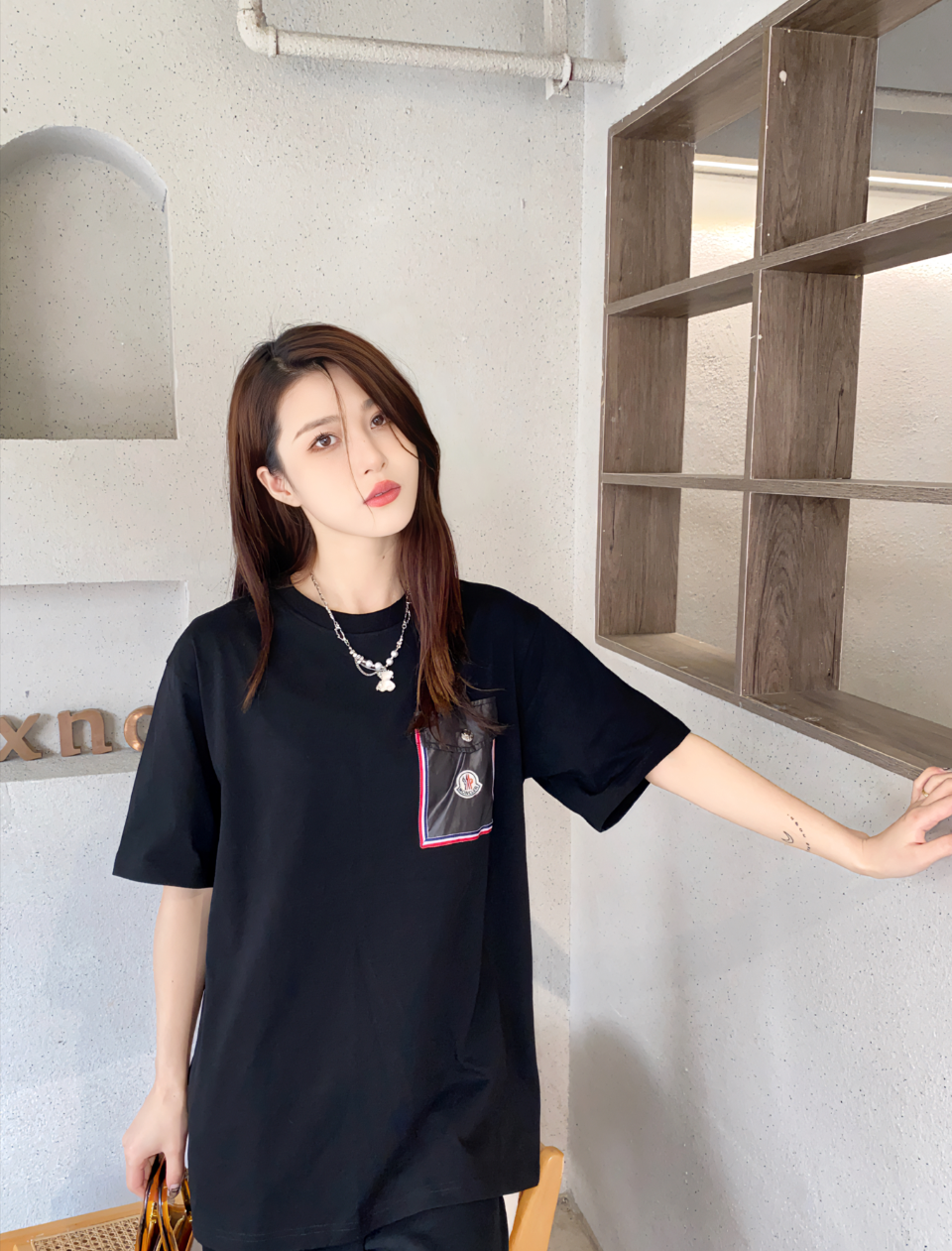 Upper body collection picture MonclerMoncler 23ss Pocket Moncler Small Label E