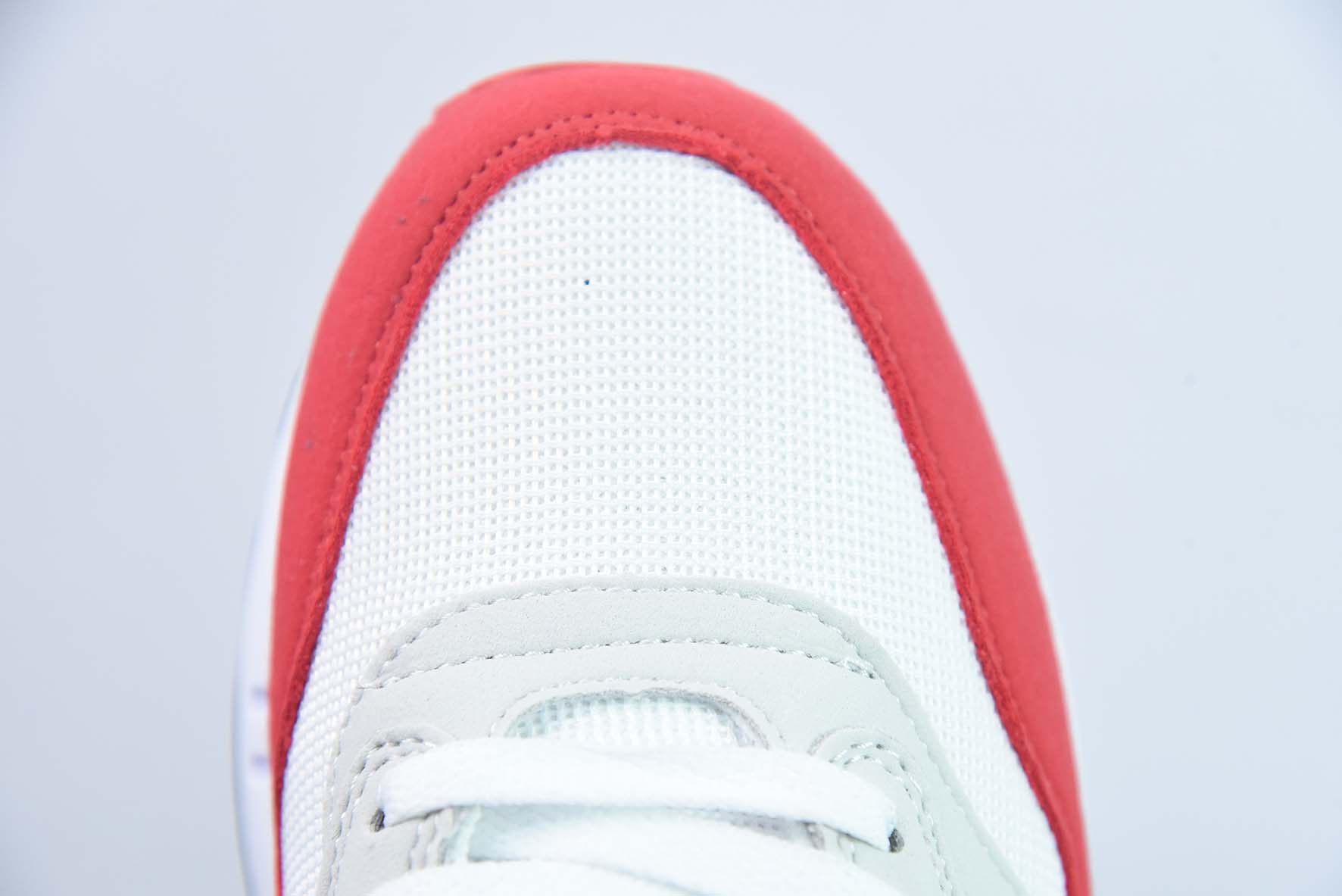 Nike Air Max 1 2022复刻 复古休闲跑步鞋 白红色 货号：DQ3989 100